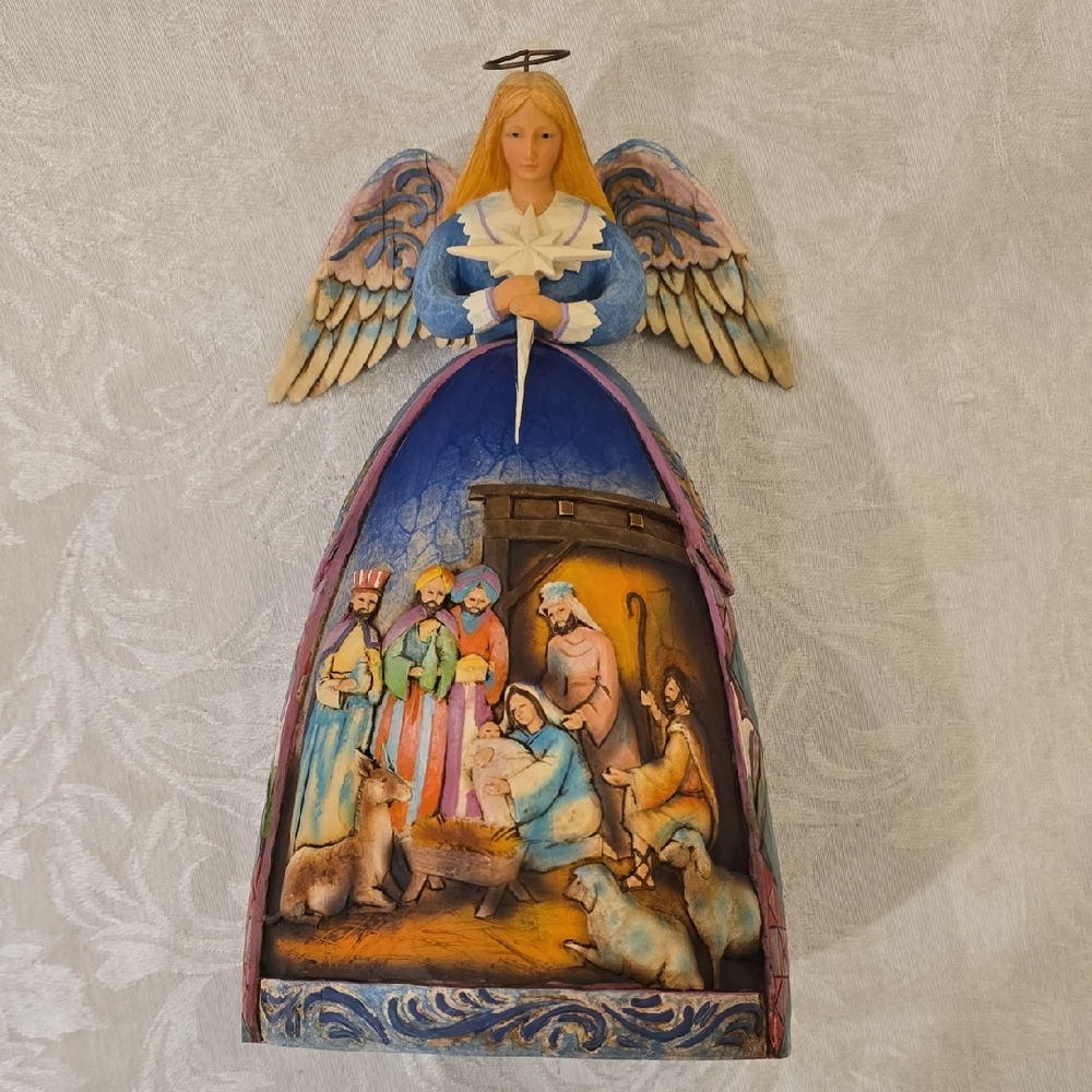 Jim Shore Nativity Angel - 2005 Edition - Picture 2 of 7